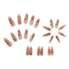 12 Sizes-24 Pcs Press On Nails W039
