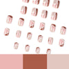 12 Sizes-24 Pcs Press On Nails JP2038