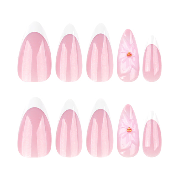 12 Sizes-24 Pcs Press On Nails JP3893