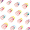 12 Sizes-24 Pcs Press On Nails JP3963