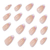 12 Sizes-24 Pcs Press On Nails JP4409