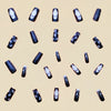 12 Sizes-24 Pcs Press On Nails Y201