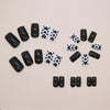 12 Sizes-24 Pcs Press On Nails W2185
