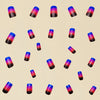 12 Sizes-24 Pcs Press On Nails Y212