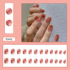 12 Sizes-24 Pcs Press On Nails R642