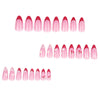 12 Sizes-24 Pcs Press On Nails JP3839