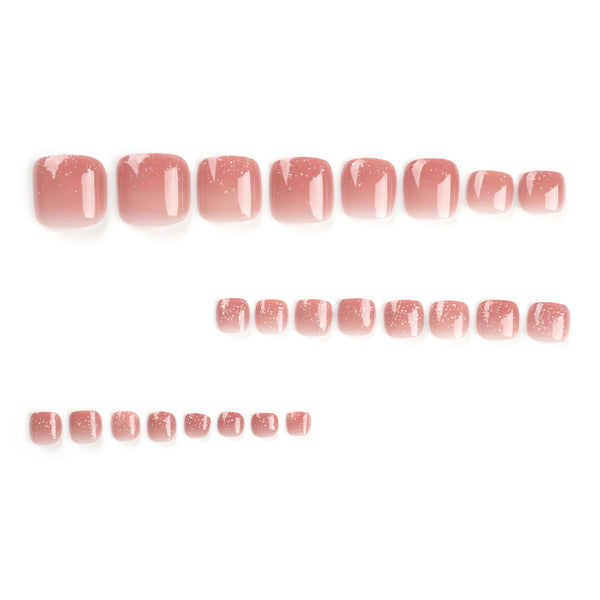 12 Sizes-24 Pcs Press On Nails JP2429