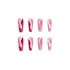 12 Sizes-24 Pcs Press On Nails JP1760