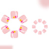 12 Sizes-24 Pcs Press On Nails C1192