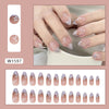 12 Sizes-24 Pcs Press On Nails W1597