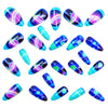 12 Sizes-24 Pcs Press On Nails Y1846