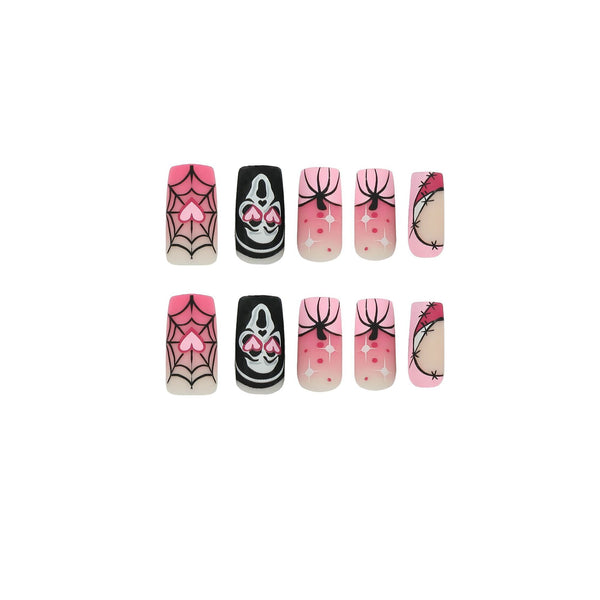 12 Sizes-24 Pcs Press On Nails JP2510
