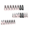 12 Sizes-24 Pcs Press On Nails JP2499