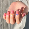 12 Sizes-24 Pcs Press On Nails JP1354