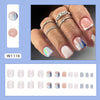 12 Sizes-24 Pcs Press On Nails W1116