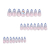 12 Sizes-24 Pcs Press On Nails JP3641