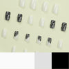 12 Sizes-24 Pcs Press On Nails JP2813