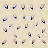 12 Sizes-24 Pcs Press On Nails Y255