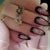 12 Sizes-24 Pcs Press On Nails W1790