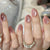 12 Sizes-24 Pcs Press On Nails JP3880