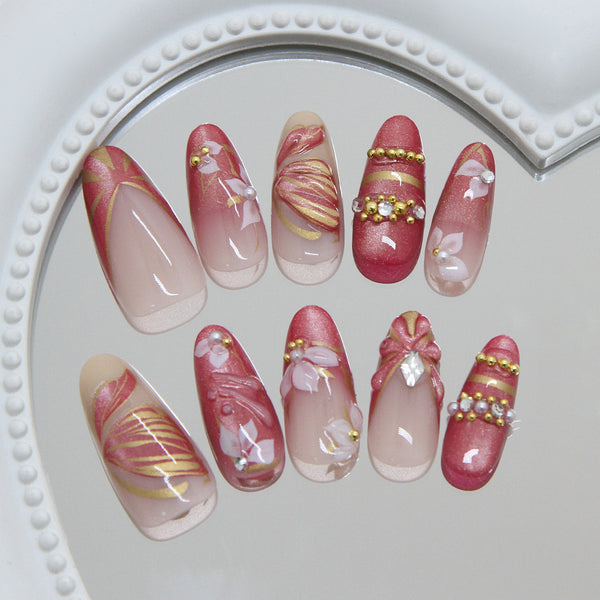30 Pcs Press On Nails Z1406