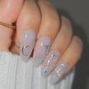12 Sizes-24 Pcs Press On Nails W1578