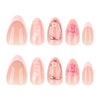 12 Sizes-24 Pcs Press On Nails JP3861