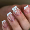 12 Sizes-24 Pcs Press On Nails C648