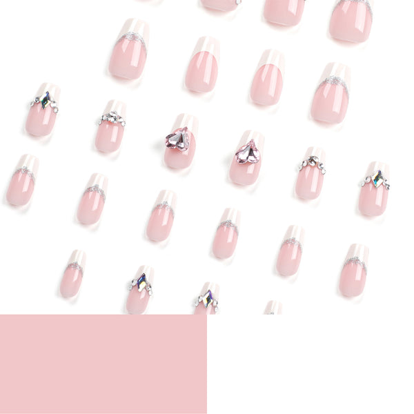 12 Sizes-24 Pcs Press On Nails JP2897