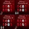 48 Pcs Press On Nails Xmas-7-48pcs