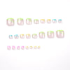 12 Sizes-24 Pcs Press On Nails JP1659