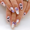 12 Sizes-24 Pcs Press On Nails Y163
