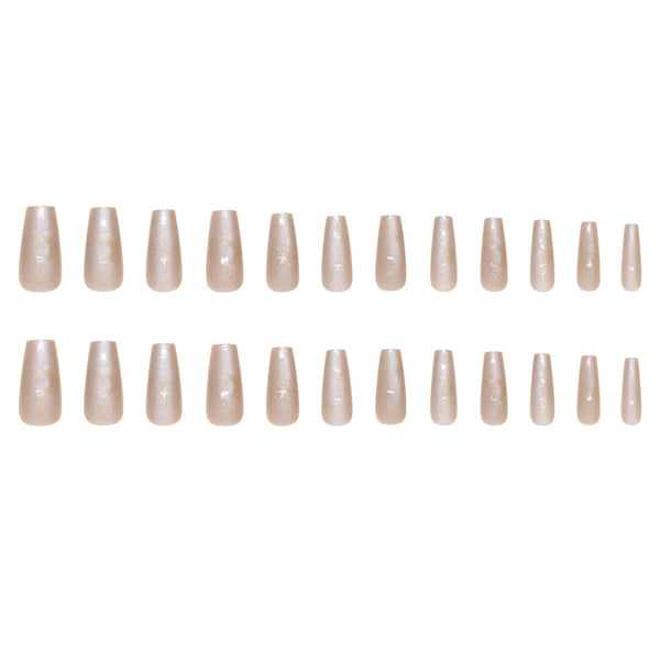 12 Sizes-24 Pcs Press On Nails MY058