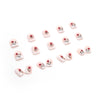 12 Sizes-24 Pcs Press On Nails R664