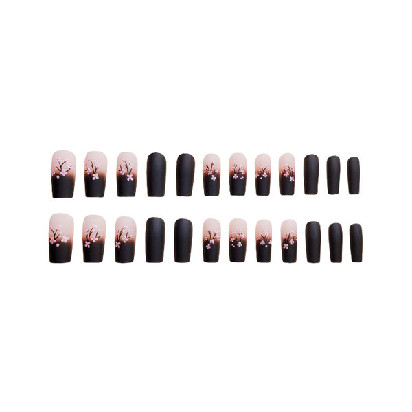 12 Sizes-24 Pcs Press On Nails Y260