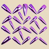12 Sizes-24 Pcs Press On Nails Y1642