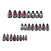 12 Sizes-24 Pcs Press On Nails JP3419