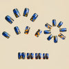 12 Sizes-24 Pcs Press On Nails Y1163