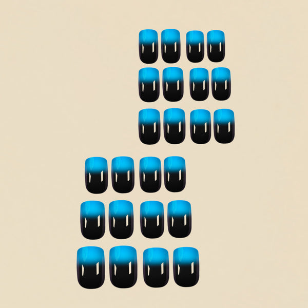 12 Sizes-24 Pcs Press On Nails Y132