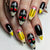 12 Sizes-24 Pcs Press On Nails Y1896