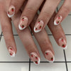 12 Sizes-24 Pcs Press On Nails JP3911