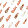 12 Sizes-24 Pcs Press On Nails JP1721
