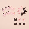 12 Sizes-24 Pcs Press On Nails W1784