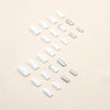 12 Sizes-24 Pcs Press On Nails Z607