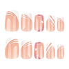 12 Sizes-24 Pcs Press On Nails JP3766
