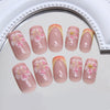 12 Sizes-24 Pcs Press On Nails Z1011