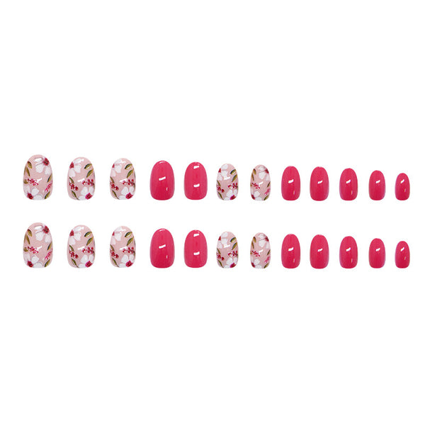 12 Sizes-24 Pcs Press On Nails W2151