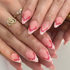 12 Sizes-24 Pcs Press On Nails C1392