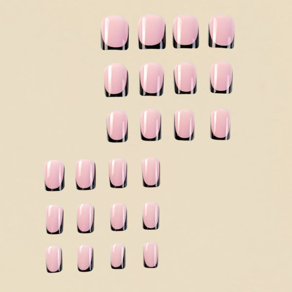 12 Sizes-24 Pcs Press On Nails Y000