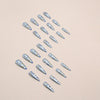 12 Sizes-24 Pcs Press On Nails W920